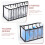 3Pcs Durable Nylon Sock Sorting Boxes Household Underwear Storage 11