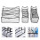 3Pcs Durable Nylon Sock Sorting Boxes Household Underwear Storage 3
