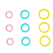 Raindrops 120 Pcs Marking Circle Crochet Locking Markers