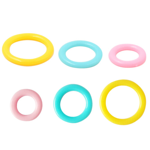 Raindrops 120 Pcs Marking Circle Crochet Locking Markers 2