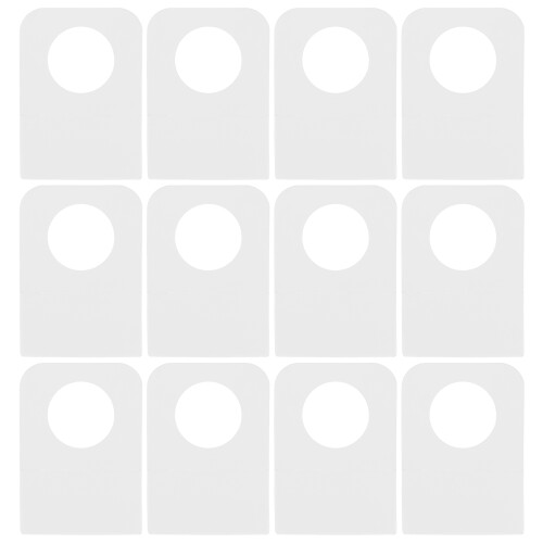 Transparent Sticker Hanging Tabs Durable Pvc For Office 500pcs