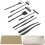 Mini Accessory Zen Garden Rake Set Plastic 9pcs Assorted Color 3