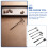 Mini Accessory Zen Garden Rake Set Plastic 9pcs Assorted Color 11