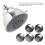 5Ensemble De Douche ABS Fixe Argent 5 Fonctions Haute 9