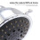 5Ensemble De Douche ABS Fixe Argent 5 Fonctions Haute 11