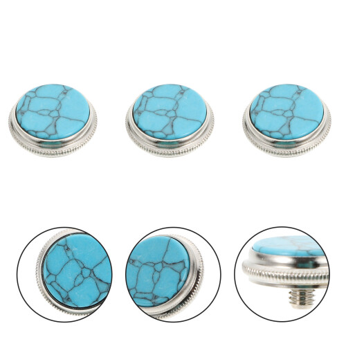 Mlins 3 Pcs Trumpet Buttons Push Set Cornet Buckle 2