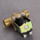 2Stk Messing Magnetventil Golden 12V Wasser Ventil Dicht Langlebig 11