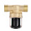2Stk Messing Magnetventil Golden 12V Wasser Ventil Dicht Langlebig 1