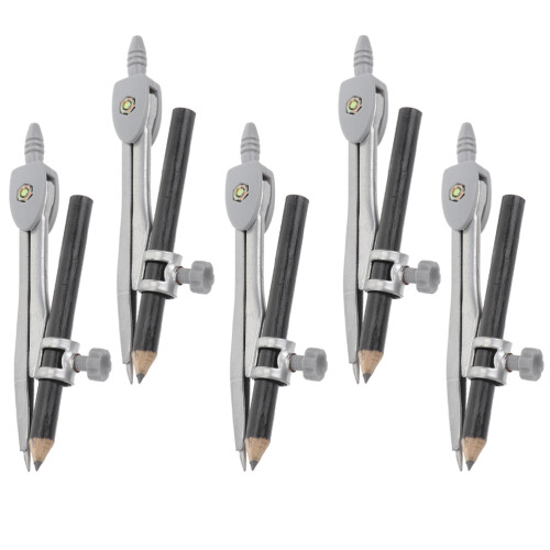 Geometry Compass Set 5pcs For School And Office