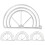 4Pcs White Hat Brim Bender Portable Hat Shaper for Baseball Caps 1
