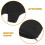 Dust Collection Bag Black 2pcs 8.9*6.1*2.4in 7