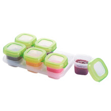Fresh-Keeping Storage Box Simple Design Green 6pcs
