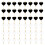 Raindrops 100 Pcs Decor Party Decoration Decorative Paper Clips 1