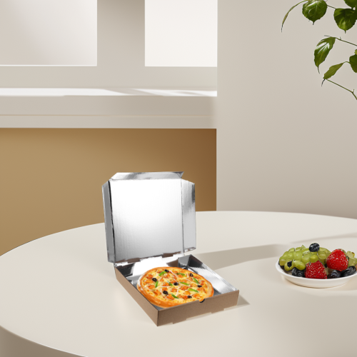 10pcs Pizza Storage Box For General Users 9.43x9.43x1.77in 2
