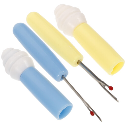 2-In-1 Design Hand Stitch Ripper Blue 2pcs