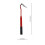 How Small Hand Hoe Agriculture Tool Red Gardening 2