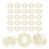 90pcs Felt Keyboard Tool For Piano Regulation And Tuning 5