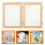 Rodshake 2set Papermaking Supplies Recyclable Wood Frame 5