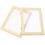 Rodshake 2set Papermaking Supplies Recyclable Wood Frame 3