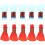 Sound Production Suona Reeds Assorted Color 10pack 10