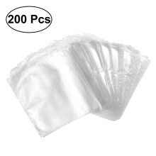 200Pcs Waterproof Heat Shrink Wrap Bags for DIY Crafts Soap Bath Bombs