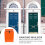 Retro Mailbox Orange 1 Set 11.8x8.9x2.6in 10