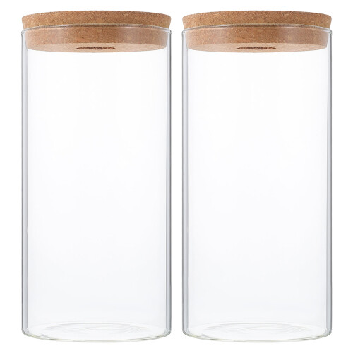 2 Pcs Micro Landscape Planter Bottle Moss Container Desktop Terrarium 2