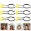 6St Party Haarband Met Pluizenbal Voor 4
