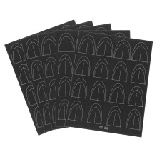5 Sheets Nail Art Stickers Child Adhesive Decoration Accessories