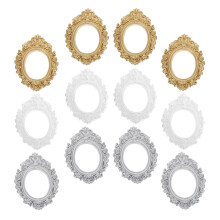 Raindrops Mini Vintage Frames Diy Craft Supplies Assorted Color 12pcs