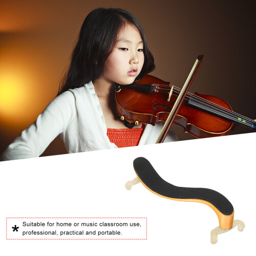 Professional Players Violin Shoulder Support Bracket Wood 1pack 1