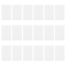 Vocabulary Card White Paper 200pcs 3.5in X 2.2in