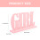 2 Pcs Creative Letter Decor Gender Reveal Centerpieces 2