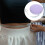 Measuring Tape Tool Lavender Round 1pcs 2.2x2.2in 6