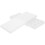 Wit Plastic Paintbox Met Vakjes, Waterverf En Acryl 6