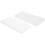 Wit Plastic Paintbox Met Vakjes, Waterverf En Acryl 5