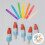 Worgeous  100 Pcs Artificial Popsicle Stick Lollipop Sticks 9