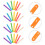 Worgeous  100 Pcs Artificial Popsicle Stick Lollipop Sticks 7