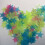 100 3D lichtgevend wandsticker kinderkamer plafond 2