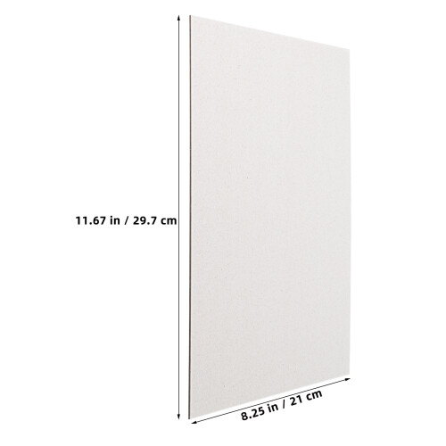 20 Sheets Gray Cardboard Model 29.70x21.00x0.02cm Grey 2