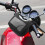 Raindrops  Electric Scooter Handlebar Bag Motorcycle Saddle Bags Black 5