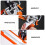 Caulking Construction Sturdy Frame Glue Shooter Labor Saving 10