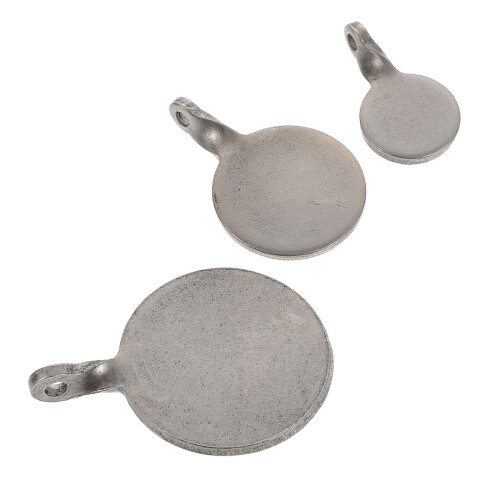 3pcs Stainless Steel Training Targets For Improving Shooting Accuracy