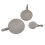 3pcs Stainless Steel Training Targets For Improving Shooting Accuracy 8