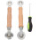 Screen Door Roller Tool Assorted Color 3pcs 8.7x1.6in 9