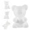Onbewerkt Wit Foam Beer Voor DIY Knutselprojecten En Versiering 10