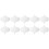 Cotton Sanitary Napkins Washable 10pcs White 7