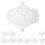 Cotton Sanitary Napkins Washable 10pcs White 8