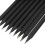 10 Pcs Black Hexagonal Pencil Embossed Board Crochet Pupils 7