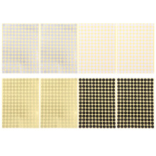8 Sheets Pvc Sticker For Christmas 0.39x0.39x0.04in